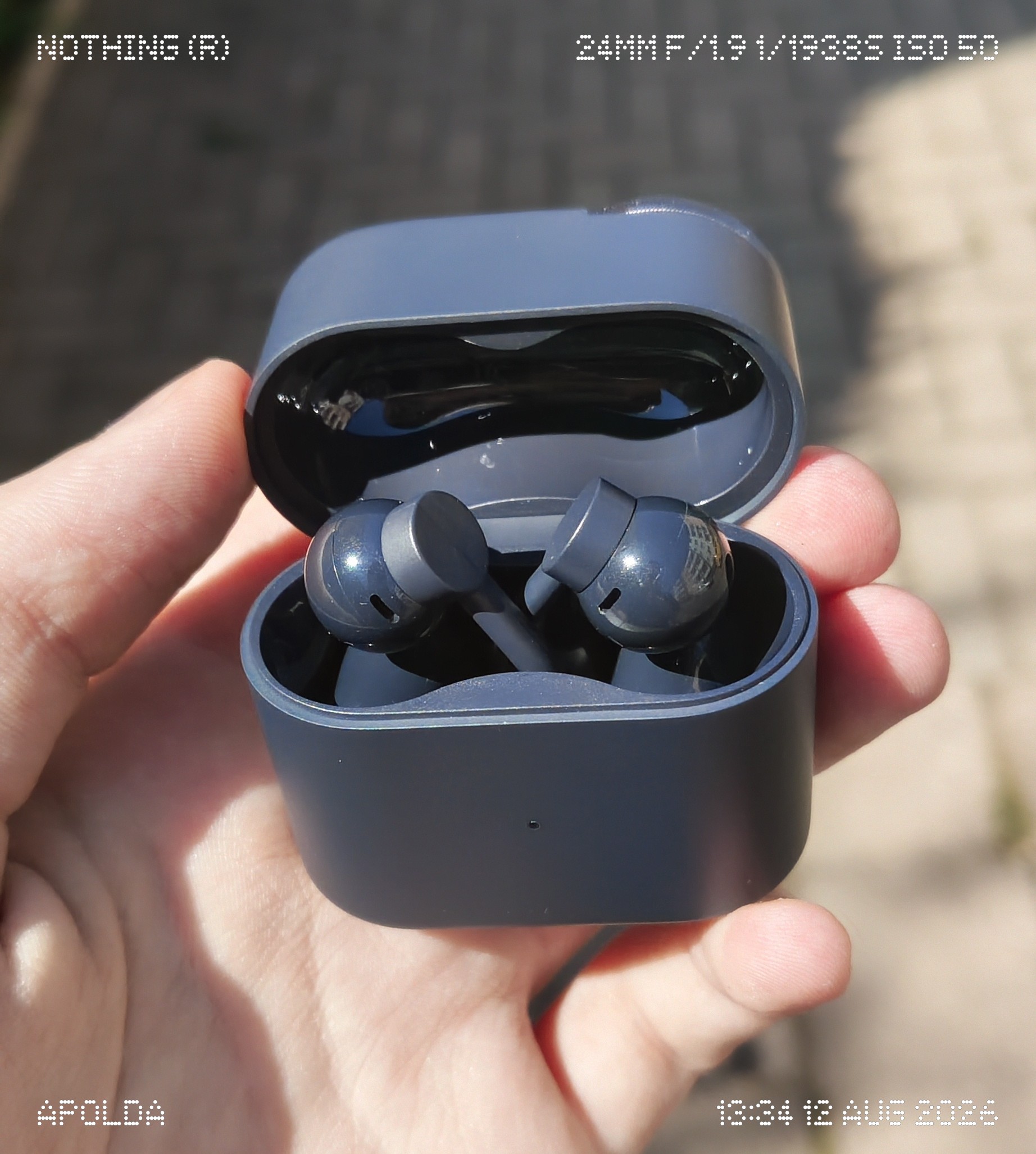 CMF Clip Pro in the charging case.